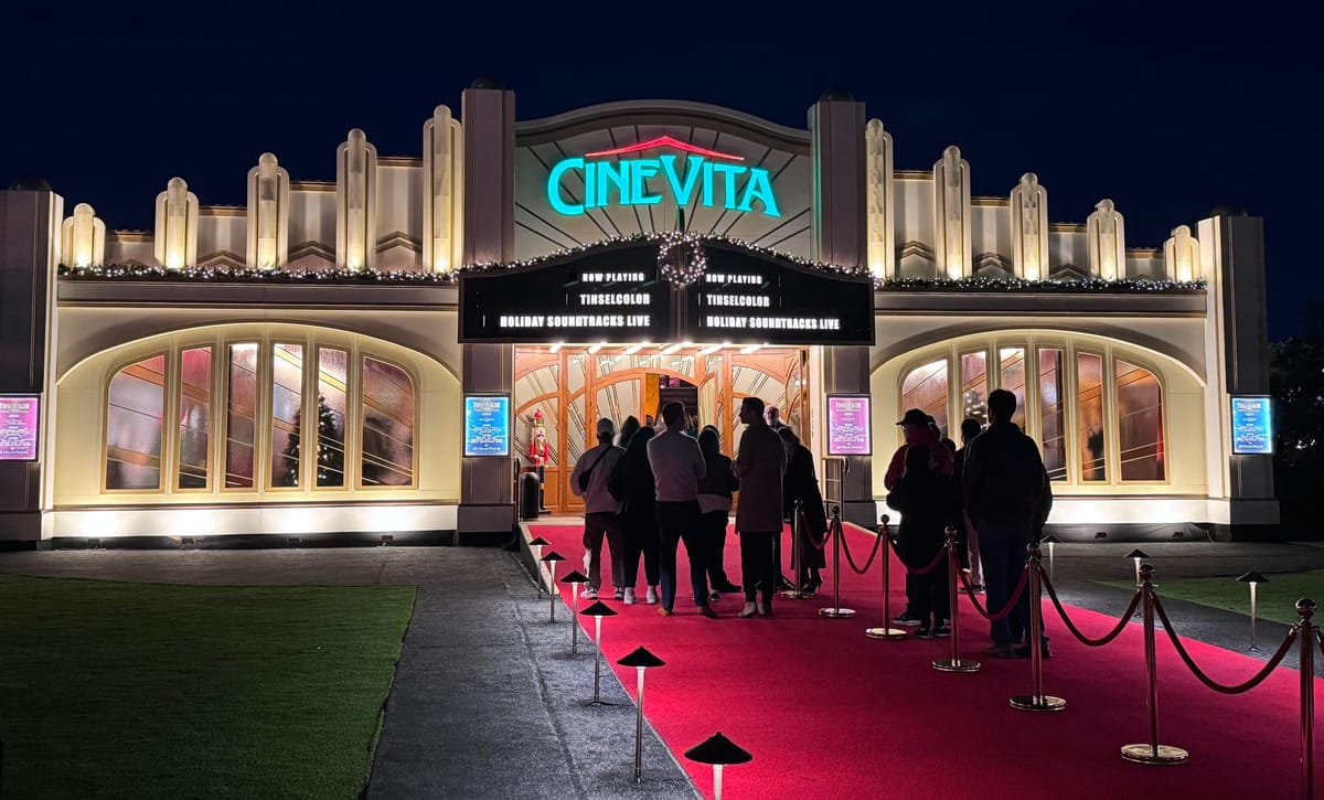 Tinselcolor: Holiday Soundtracks Live at CineVita is the Perfect Start to the Holiday Season
